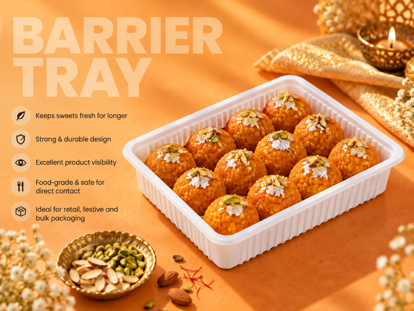 Barrier Tray